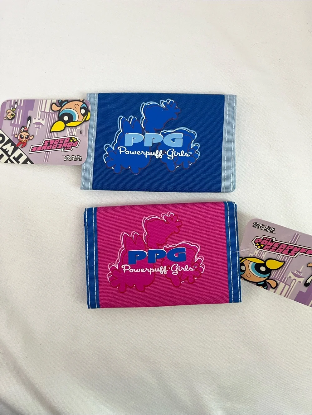 Vintage PowerPuff Girls Wallet Y2K Deadstock